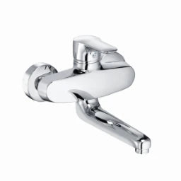 KLUDI Kludi Objekta Spültisch-Wandmischer inkl.Auslauf, chrom – 328820575