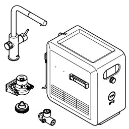 GROHE Grohe Blue Professional L-Auslauf herausziehbar supersteel – 31 326 DC2