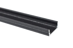BILTON BLine P-S-ON01 LED-Aufbauprofil Alu schw arz 12W/m B17 x H6,8 x L2000 mm – 171748_00