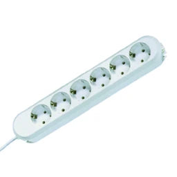 BACHMANN SMART Tischsteckdose 6-fach weiß 5,0m Zuleitung – 381.249K