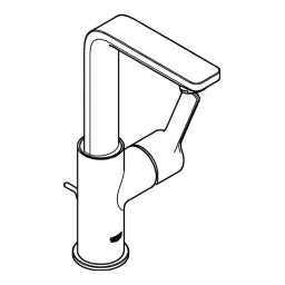 GROHE Grohe Einhand-Waschtischbatterie Lineare 23296 L-Size chrom – 23 296 001
