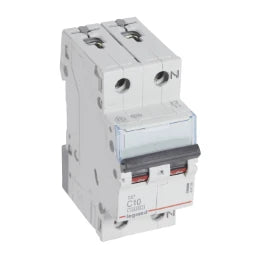 LEGRAND LS-Schalter 10kA C 10A/1pol+N 2TE – 404186