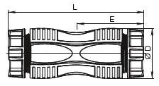 HAWLE Hawle Fit Verbinder PE/PE 2"/da63 – 5005768