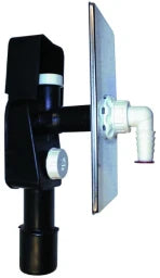 HUTTERER & LECHNER HL404 WG-UP-Siphon DN40/50 m. Anschl. f. Rohrbelüfter - 110x225mm – HL404