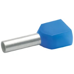 KLAUKE Zwillings-Aderendhülse isoliert, 2 x 2,5 mm² – 87313