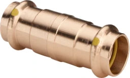 VIEGA Viega Schiebemuffe mit SC Profipress G 2615.5 für Gas in 22mm Rotguss – 394 189