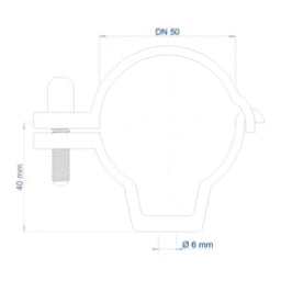 POLOPLAST PO Schraubschelle POLO-KAL DN 50 – 01931