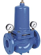 RESIDEO Resideo Druckminderer D15S pulverbeschichtet, blau DN 80 – D15S-80A