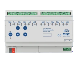 MDT KNX Jalousieaktor 8fach 24 V DC REG – JAL-0810D.02