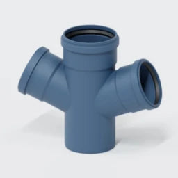 POLOPLAST PO Doppelabzweig POLO-KAL NG DN 125/110/67Grad – 02262