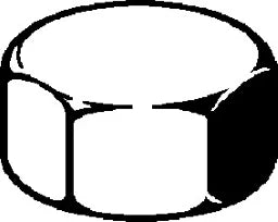 VIEGA Viega Kappe 1761 mit Mehrkant in G3/4 Messing verchromt – 106 782