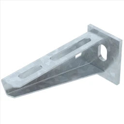 OBO Wand- und Stielausleger mit angeschweißt er Kopfplatte B110mm Stahl tauchfeuerver – 6420656