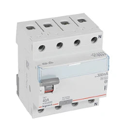 LEGRAND FI-Schalter Typ A/S 10kA 40A/4pol/300mA – 411804