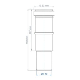 POLOPLAST PO Langmuffe POLO-KAL NG DN 40 – 02331