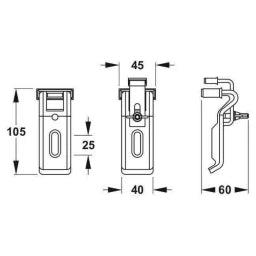 REHAU MEPA Wannenanker ECO zur Wannenrandabstützung – 18961901020