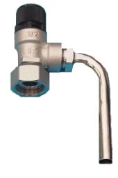 REICHENPFADER Sv-Ventil mit Ablaufbogen 1/2" Werksnr. 14405 – 14405