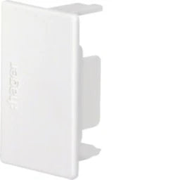 HAGER Endstück zu LF/LFH 30x45mm verkehrsweiß – LF3004569016