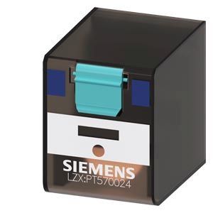 Steckrelais, 4 Wechsler, 24V DC, 6 A, B=22,5 mm, auch für LZS-Sockel – LZX:PT570024