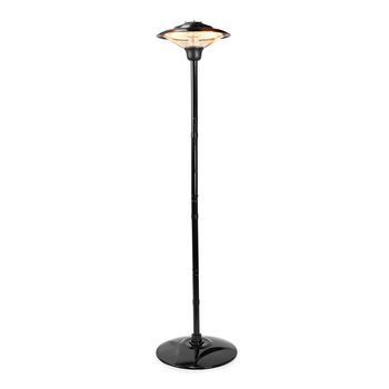 Heizstrahler Halogen 1500W 2St. 2mMast IP34 X3 Kippschutz sw – HTPA15EBK
