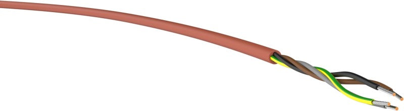 Silikon-Schlauchleitung SiHF 4X0,75 RTBR Eca Ring 100 m