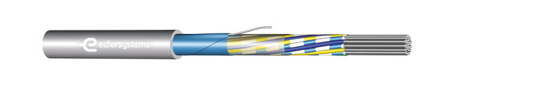 Installationskabel für Fernmeldeanlagen F-vYAY 100X2X0,5 GR Eca Schnittlänge