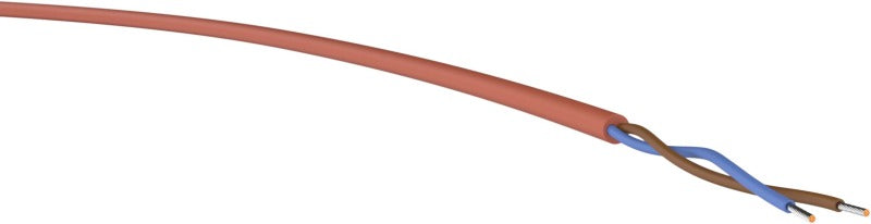 Silikon-Schlauchleitung SiHF 2X0,75 RTBR Eca Ring 50 m