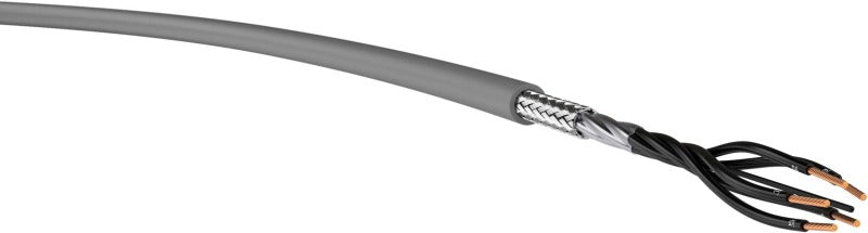 PVC-Steuerleitung mit Kupferabschirmung YSLCY 5X1 GR Eca Ring 100 m