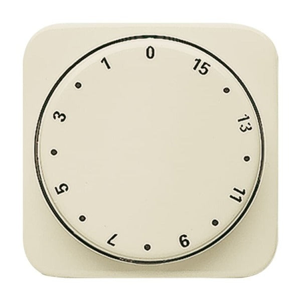 Zentralscheibe Drehknopf Zeitschaltuhr Aufdruck 1-15 weiß - Busch-Duro 2000SI – 2CKA001753A6059