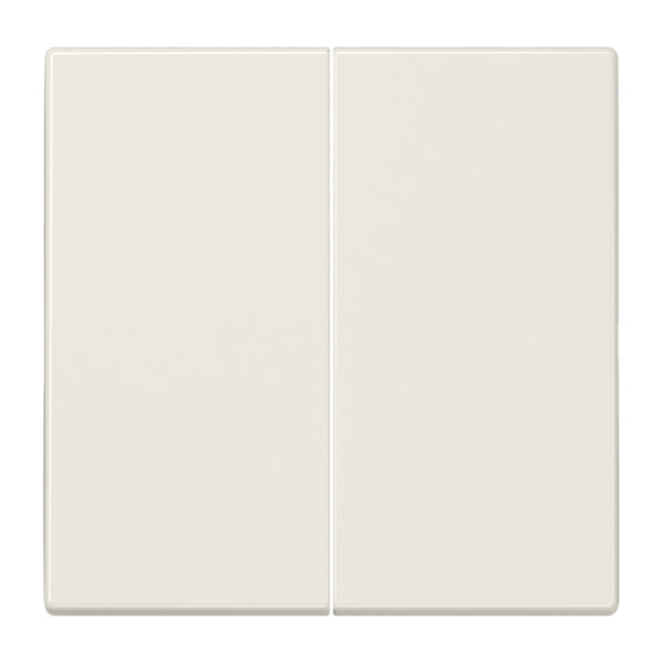 Wippe 2fach, Duroplast, Serie LS, weiss – LS995