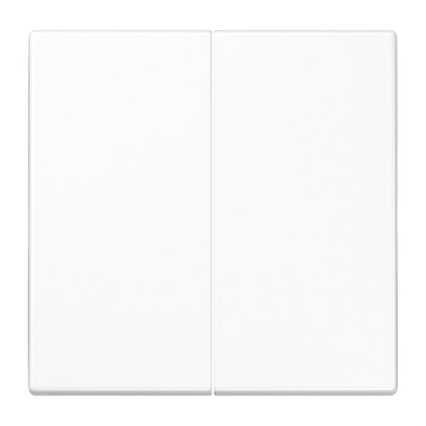 Wippe 2fach, Duroplast, Serie LS, alpinweiss – LS995WW