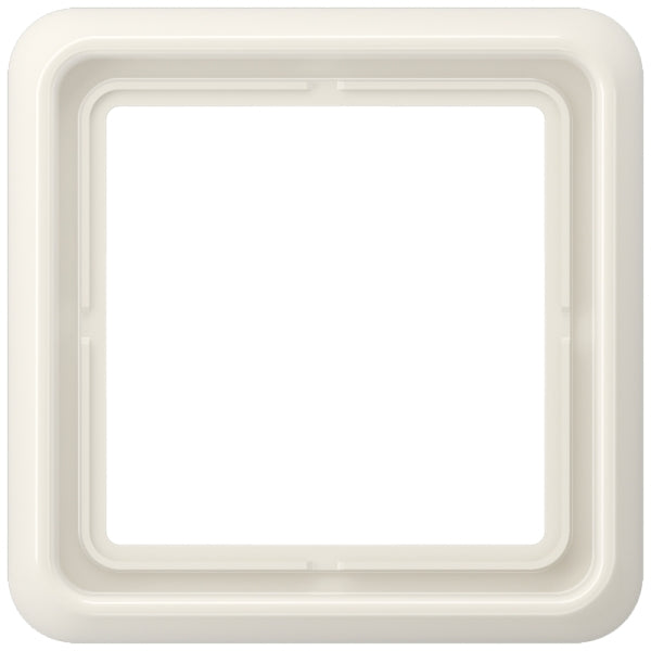 Rahmen 1fach, senkrechte und waagerechte Montage, Duroplast, CD500, weiss – CD581W