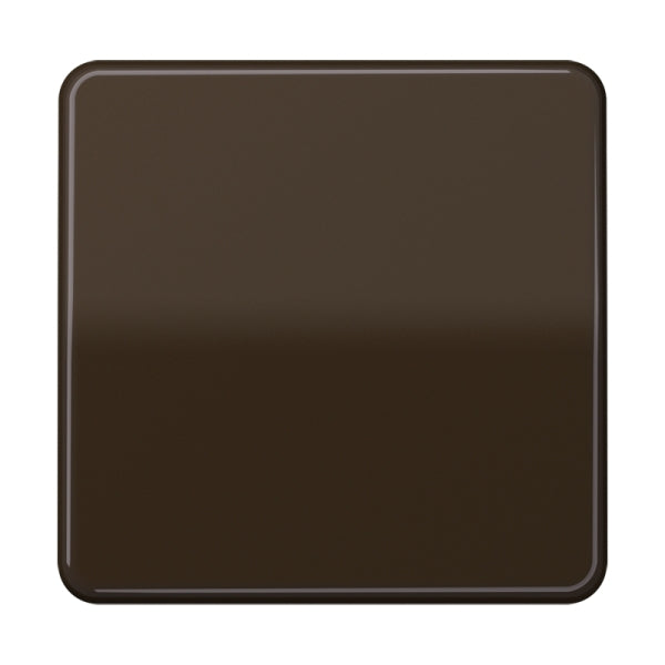 Wippe 1fach, Duroplast, Serie CD, braun – CD590BR