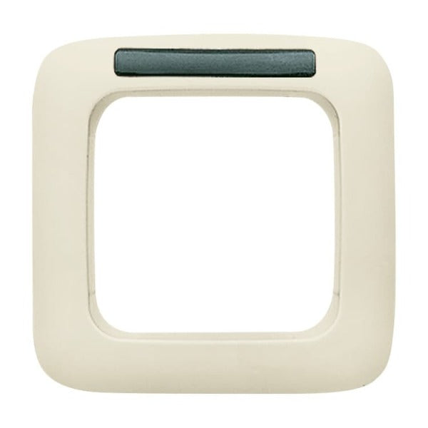 Abdeckrahmen mit Sichtfenster 1-fach weiß - Busch-Duro 2000SI – 2CKA001754A2221