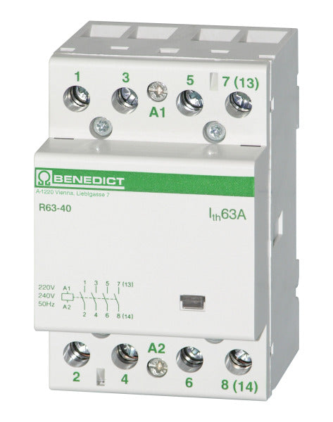 Installationsschütz 3S 1Ö 63A/220-240VAC Spule:230-264VAC – R63-31 230