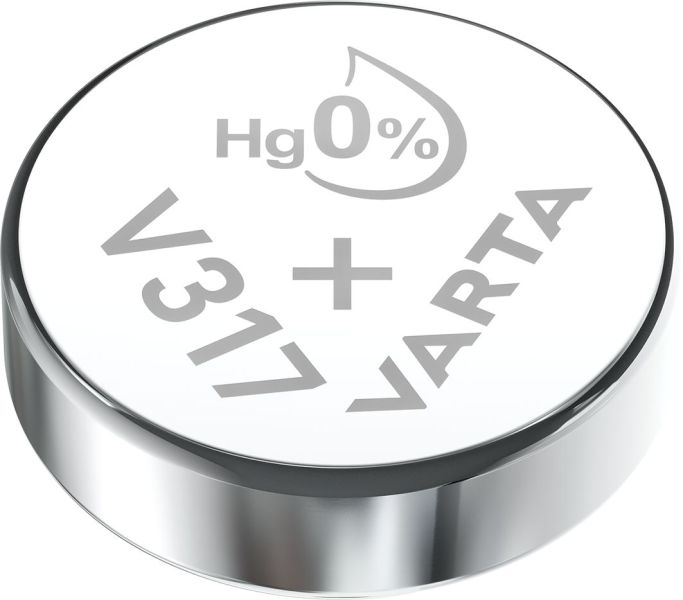 Knopfzelle Watch Silber V317/SR62 1.55V 1Bli=1Stk – 317101111