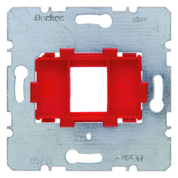 Tragring 1fach mit Aufnahme rot – 454001