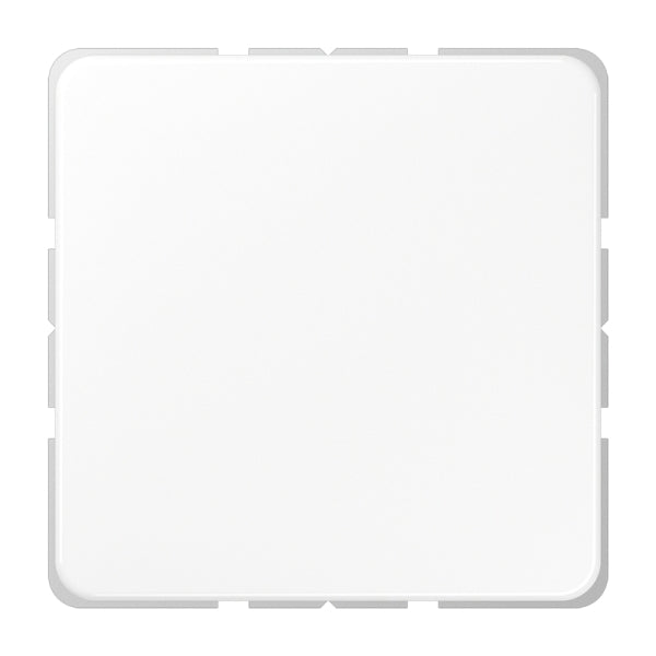 Blind-Abdeckung (gerastet), Thermoplast, Serie CD, alpinweiss – CD594-0WW