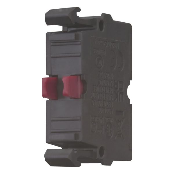 Kontaktelement, Schraubklemmen, Frontbefestigung, 1 Ö, 24 V 3 A, 220 V 230 V 240 V 6 A – 216378