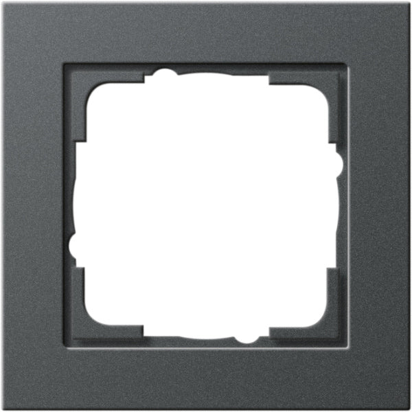 Abdeckrahmen 1f Gira E2 Anthrazit – 021123