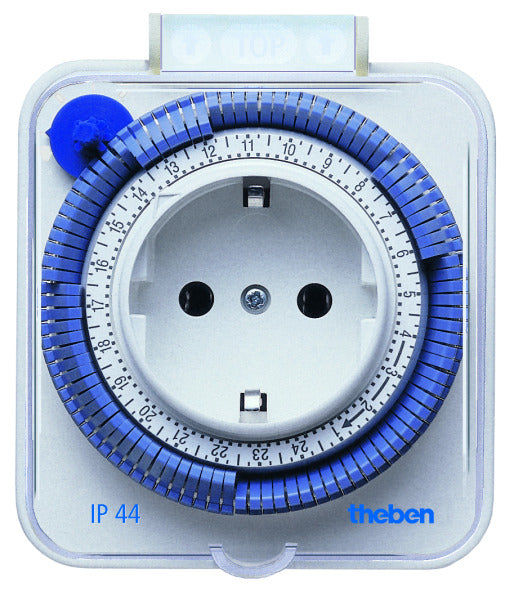 Timer 26 m.Schiebesegmente Schutzart IP 44, weiß – T0260855