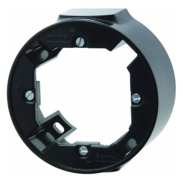 Serie 1930 Ap-Rahmen 1fach schwarz glänzend – 100101