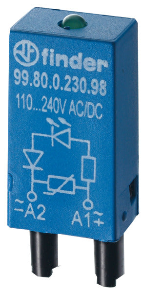 Modul, grüne LED, 110 bis 240VAC/DC – 99.80.0.230.59