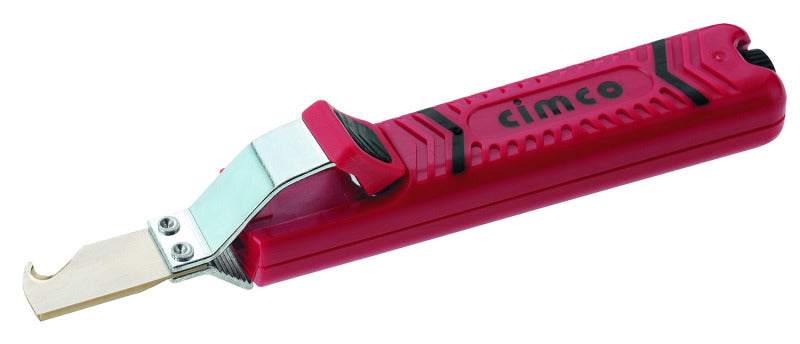 CIMCO Jokari® Kabelmesser mit Hakenklinge, 8 - 28 mm Ø, 2-Komponenten-Werkzeug – 120010