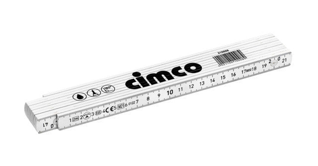 Gliedermaßstab Kunststoff 10 Glieder 2m – 210008
