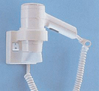 Handfön m.Wandhalterung,3 Stufen,RAL9010 – A50304