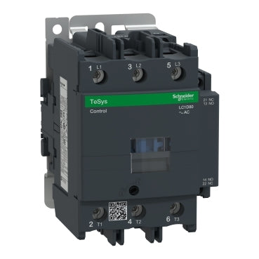 Leistungsschütz, 3p+1S+1Ö, 37kW/400V/AC3, 80A, Spule 230V 50/60Hz – LC1D80P7
