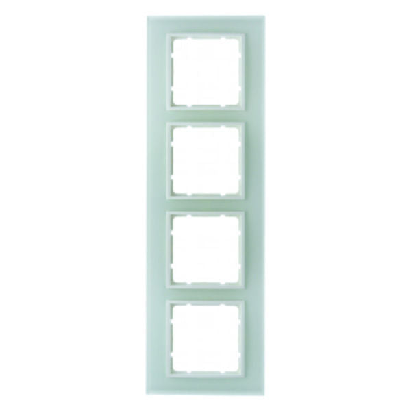 B.7 Rahmen 4fach Glas polarweiß – 10146909