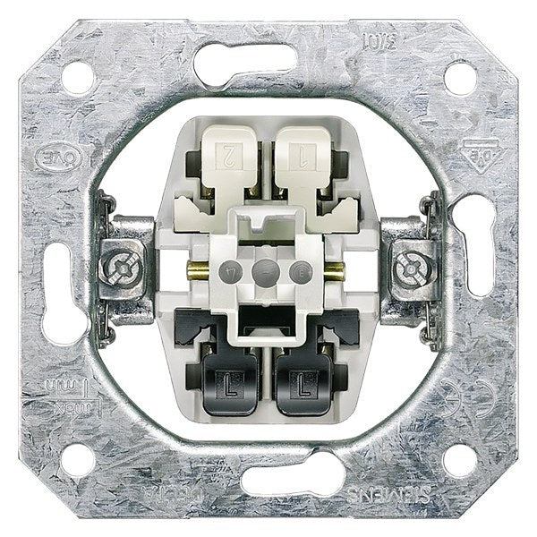 SIEMENS Ausschalter 2-polig DELTA Geräteeinsatz UP – 5TA2112