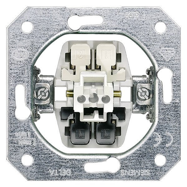 DELTA Schalter-Geräteeinsatz UP, Ausschalter 2-polig 16A 250V – 5TA2162