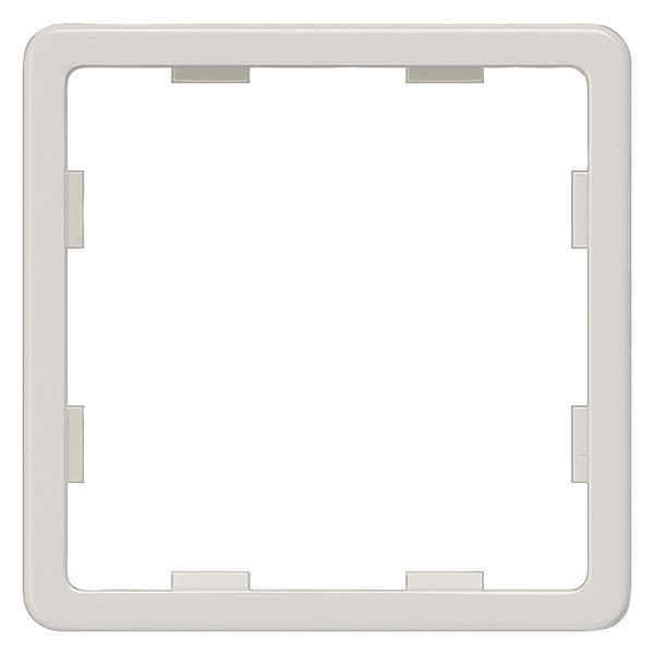 DELTA profil, titanweiß Zwischenrahmen 65x 65mm für Geräte mit Abdeckungplatt. – 5TG1893